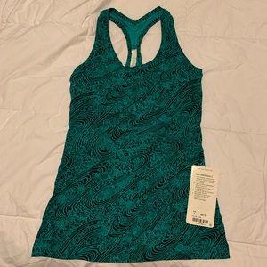 Lululemon cool racerback fitted tank top